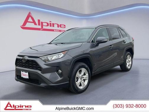 Gray 2021 Toyota RAV4 XLE