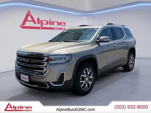 Light Stone Metallic 2022 GMC Acadia AWD SLE