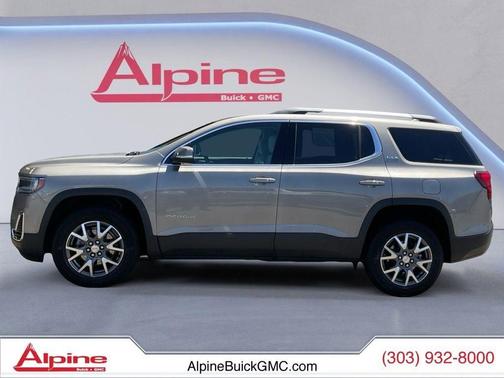 Light Stone Metallic 2022 GMC Acadia AWD SLE