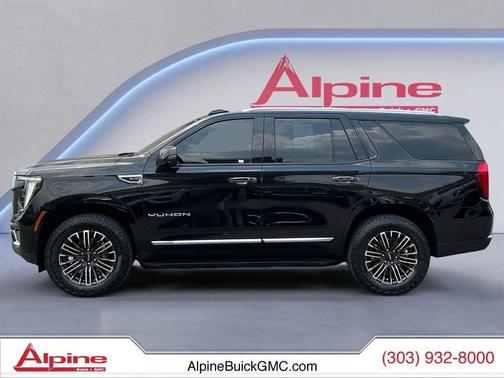 Onyx Black 2025 GMC Yukon 4WD Elevation