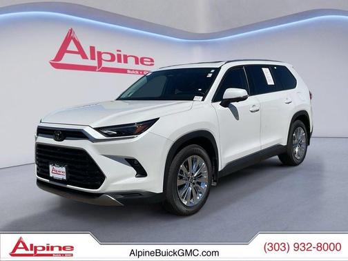 Wind Chill Pearl 2024 Toyota Grand Highlander Limited