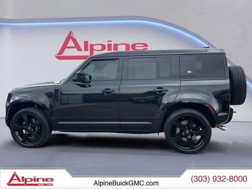 Santorini Black Metallic 2023 Land Rover Defender 110 V8