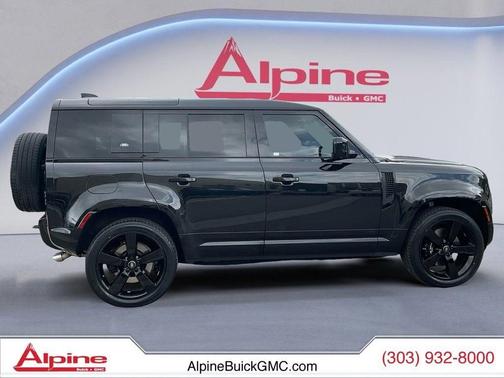 Santorini Black Metallic 2023 Land Rover Defender 110 V8