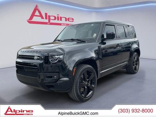 Santorini Black Metallic 2023 Land Rover Defender 110 V8