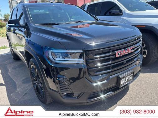 Ebony Twilight Metallic 2023 GMC Acadia AWD SLT