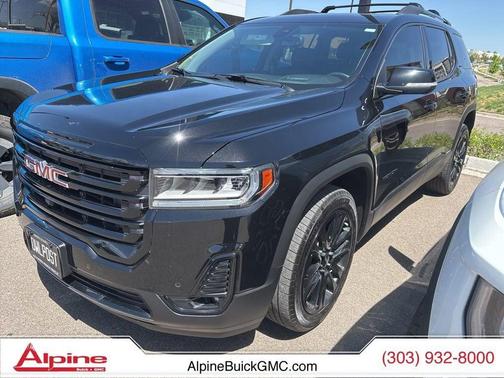 Ebony Twilight Metallic 2023 GMC Acadia AWD SLT
