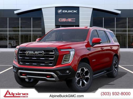 Volcanic Red Tintcoat 2026 GMC Yukon 4WD AT4 Ultimate