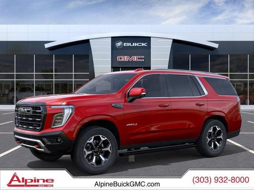 Volcanic Red Tintcoat 2026 GMC Yukon 4WD AT4 Ultimate