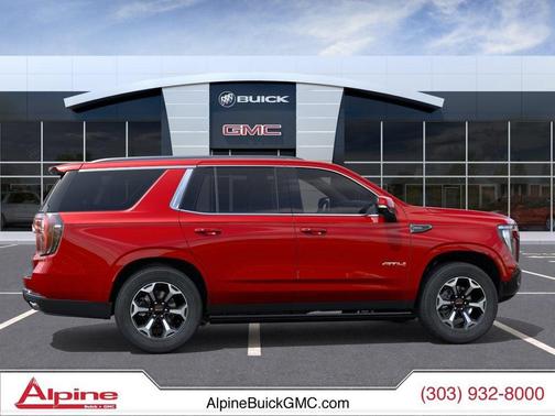Volcanic Red Tintcoat 2026 GMC Yukon 4WD AT4 Ultimate