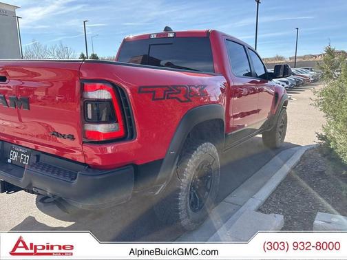 Flame Red Clearcoat 2021 RAM 1500 TRX