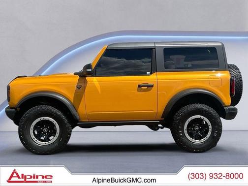 CYBER ORANGE MET TRI-COAT 2022 Ford Bronco Badlands