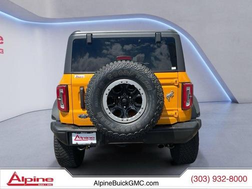 CYBER ORANGE MET TRI-COAT 2022 Ford Bronco Badlands