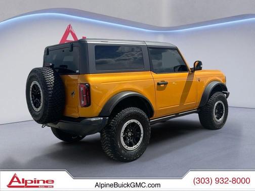 CYBER ORANGE MET TRI-COAT 2022 Ford Bronco Badlands