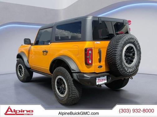 CYBER ORANGE MET TRI-COAT 2022 Ford Bronco Badlands
