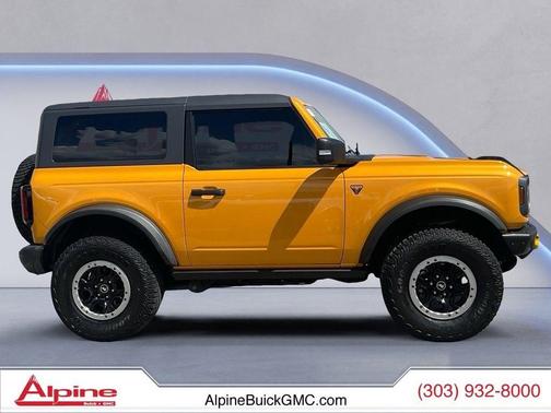 CYBER ORANGE MET TRI-COAT 2022 Ford Bronco Badlands