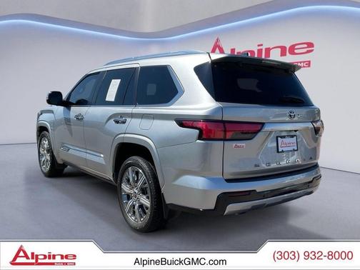 Celestial Silver Metallic 2024 Toyota Sequoia Capstone
