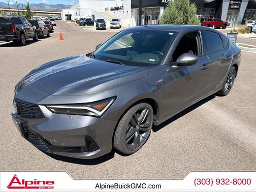 Gray 2025 Acura Integra A-SPEC Technology