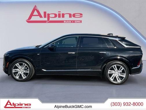 Stellar Black Metallic 2024 Cadillac LYRIQ Tech