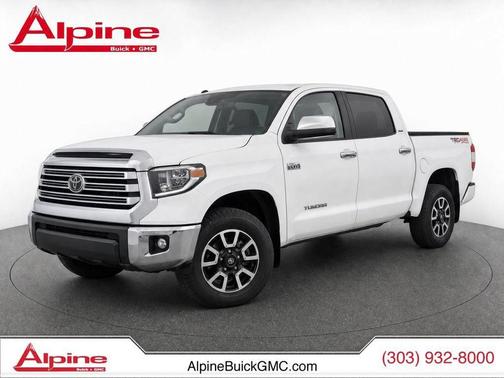 Super White 2018 Toyota Tundra Limited