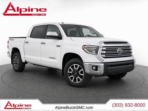 Super White 2018 Toyota Tundra Limited
