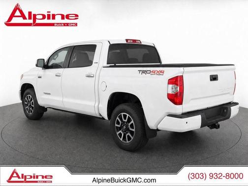 Super White 2018 Toyota Tundra Limited