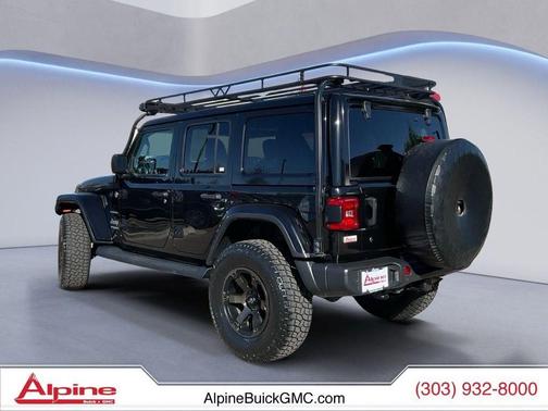 Black Clearcoat 2020 Jeep Wrangler Unlimited Sahara