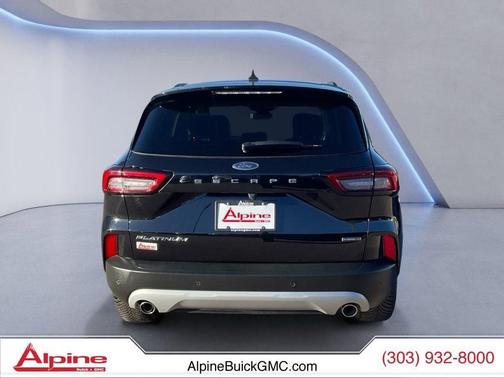 AGATE BLACK METALLIC 2023 Ford Escape Platinum