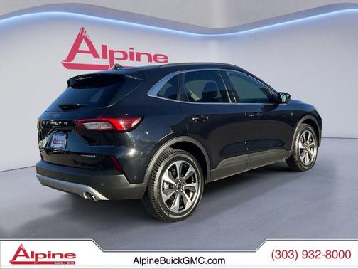 AGATE BLACK METALLIC 2023 Ford Escape Platinum