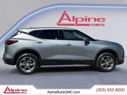 Sterling Gray Metallic 2023 Chevrolet Blazer 2LT