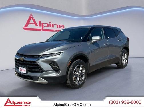 Sterling Gray Metallic 2023 Chevrolet Blazer 2LT