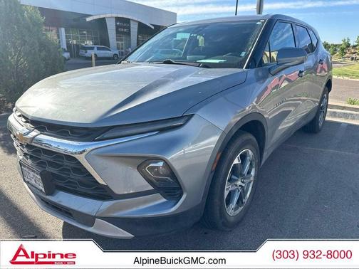 Sterling Gray Metallic 2023 Chevrolet Blazer 2LT