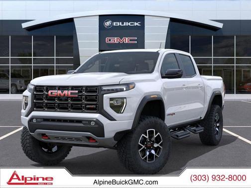 Summit White 2026 GMC Canyon AT4X