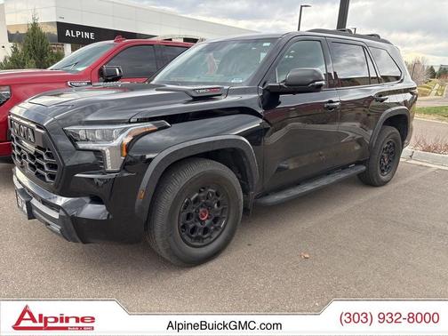 Midnight Black Metallic 2024 Toyota Sequoia TRD Pro