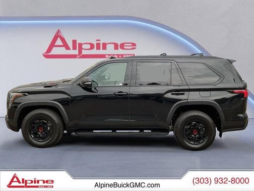 Midnight Black Metallic 2024 Toyota Sequoia TRD Pro