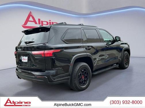 Midnight Black Metallic 2024 Toyota Sequoia TRD Pro
