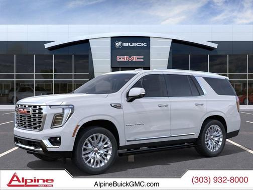 Glacier White Tricoat 2026 GMC Yukon Denali