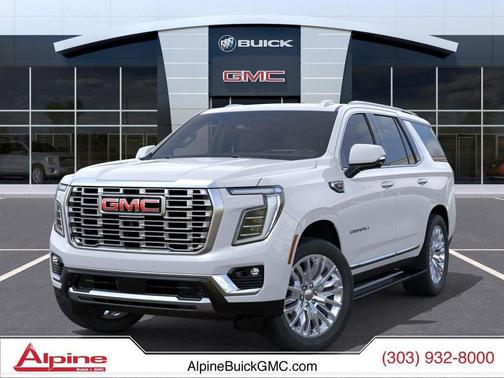 Glacier White Tricoat 2026 GMC Yukon Denali