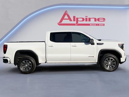 Summit White 2025 GMC Sierra 1500 AT4