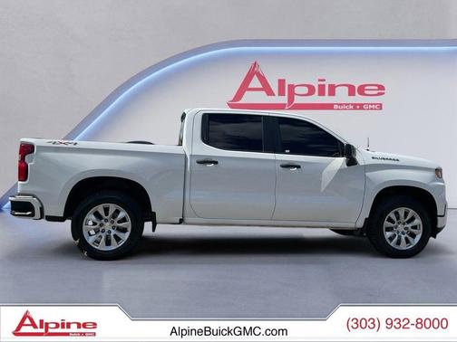 Summit White 2020 Chevrolet Silverado 1500 Custom