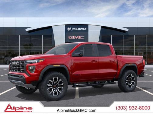 Volcanic Red Tintcoat 2026 GMC Canyon AT4