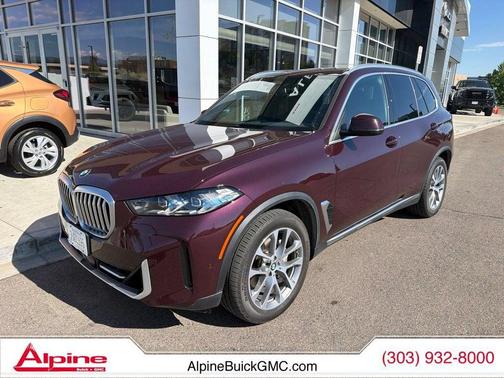 Ametrin Metallic 2025 BMW X5 xDrive40i