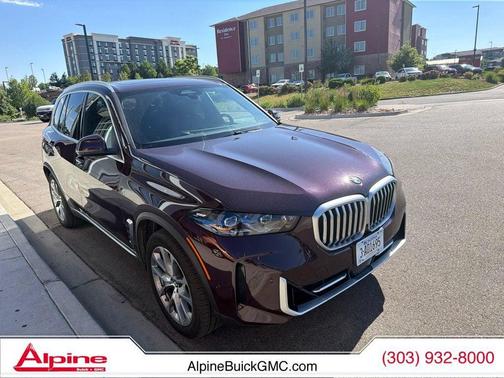 Ametrin Metallic 2025 BMW X5 xDrive40i