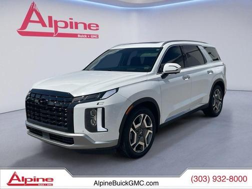 Hyper White 2023 Hyundai PALISADE Limited