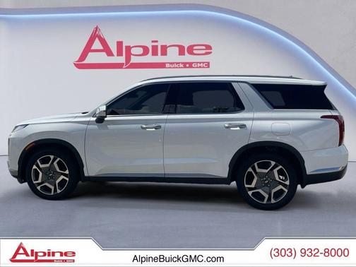 Hyper White 2023 Hyundai PALISADE Limited