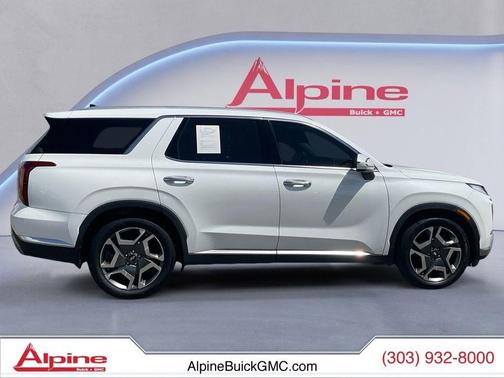 Hyper White 2023 Hyundai PALISADE Limited