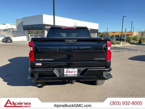 Black 2023 Chevrolet Silverado 1500 Custom