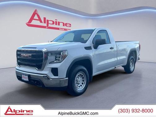 Summit White 2020 GMC Sierra 1500 Base