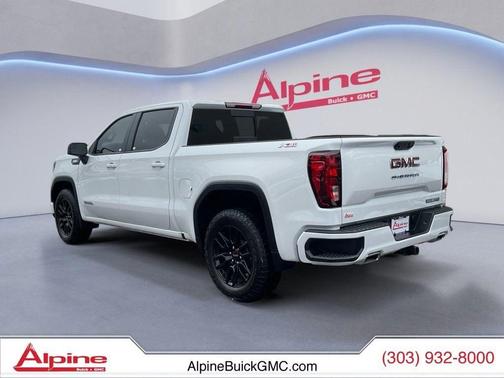 Summit White 2025 GMC Sierra 1500 Elevation