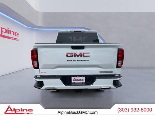 Summit White 2025 GMC Sierra 1500 Elevation