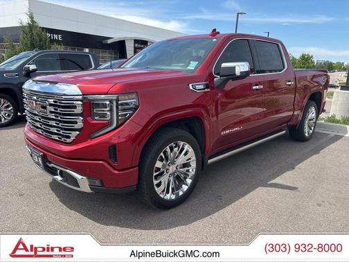 Volcanic Red Tintcoat 2023 GMC Sierra 1500 Denali
